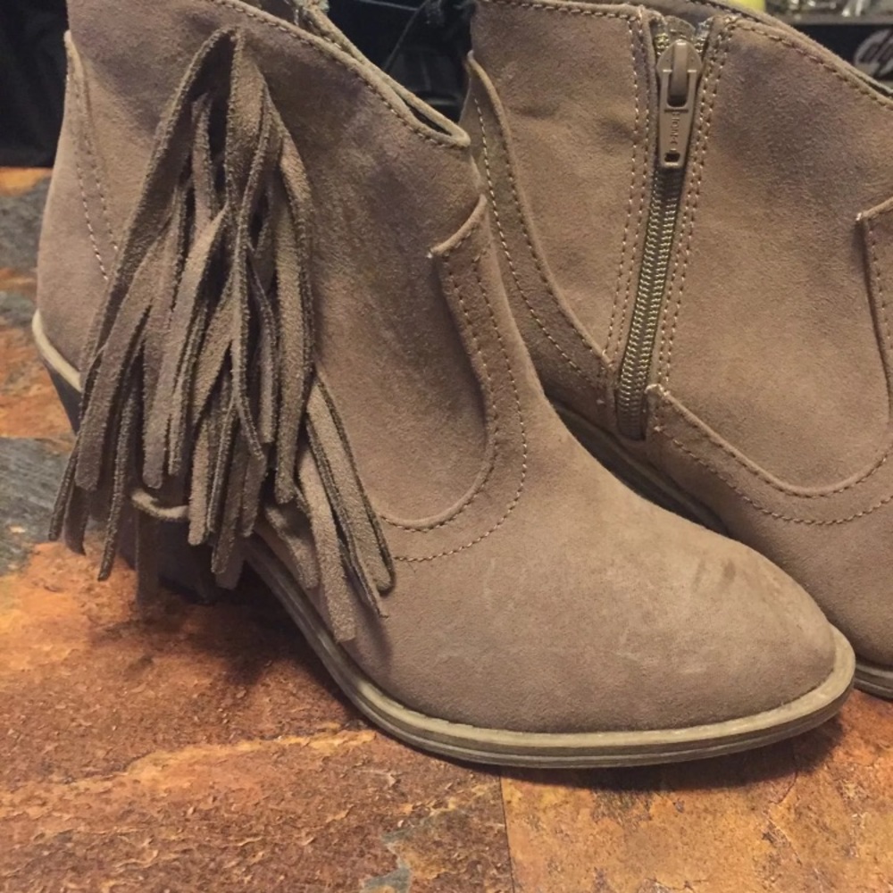 Faded glory western suede booties - Picture 2 of 4